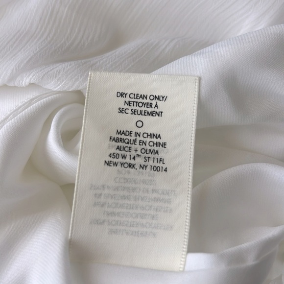 Alice + Olivia Maris Gathered Halter Top Sz XS - Picture 15 of 16